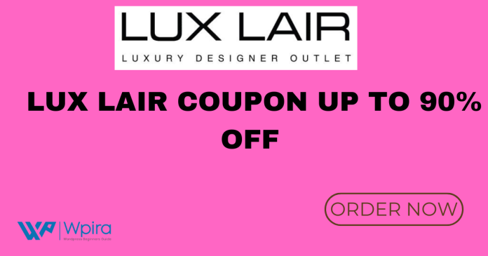 Lux Lair coupon code